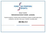 Fond na podporu športu - stolnotenisová hala