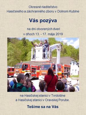 Dni otvorených dverí na hasičskej stanici HaZZ Tvrdošín